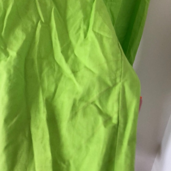 neon green pants - Picture 2 of 5